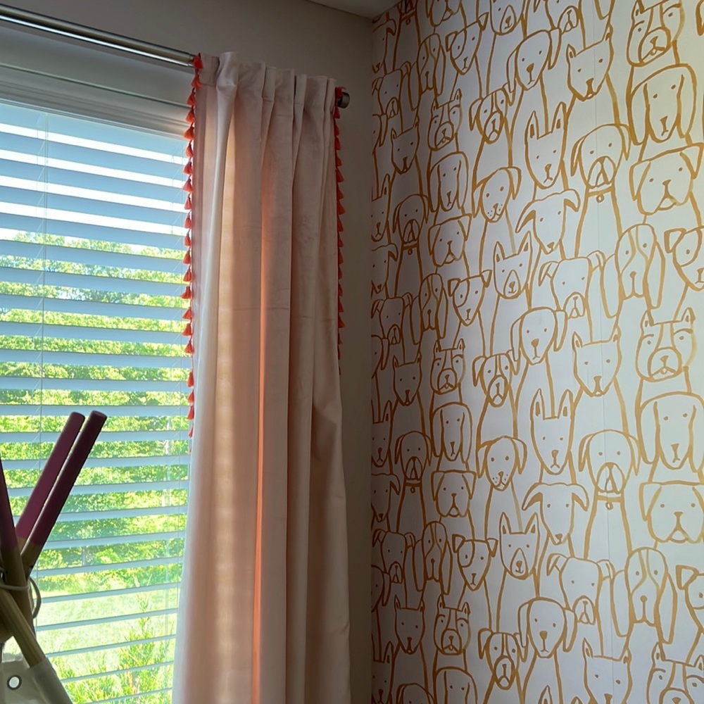Opalhouse drapes, two 54”X96” panels